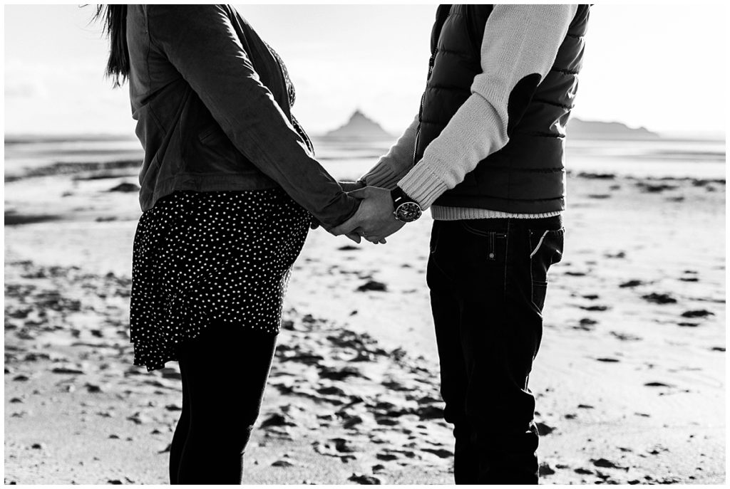 couple mont saint michel