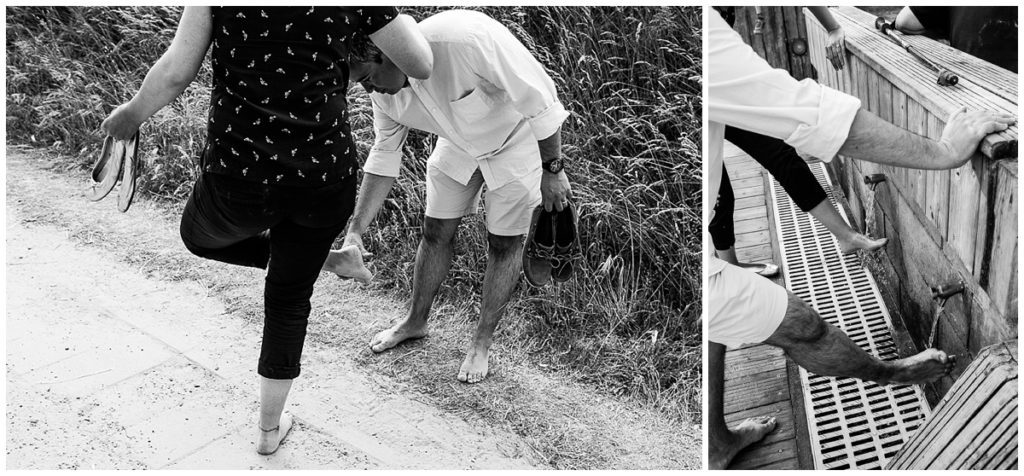 Photos de couple dans la baie du Mont Saint Michel, audrey guyon