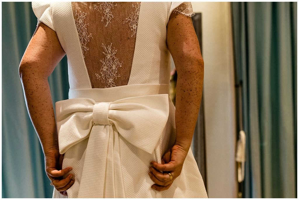 une robe marylise pour un mariage champêtre au colombier du manoir