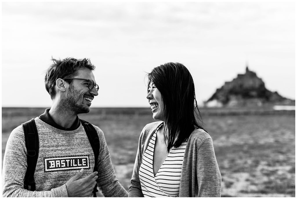 couple au mont saint michel