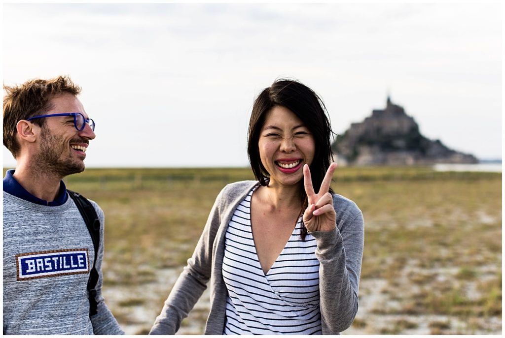 couple au mont saint michel