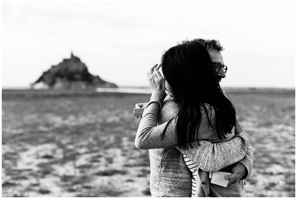 fiançailles au mont saint michel avec les photos d'audrey guyon