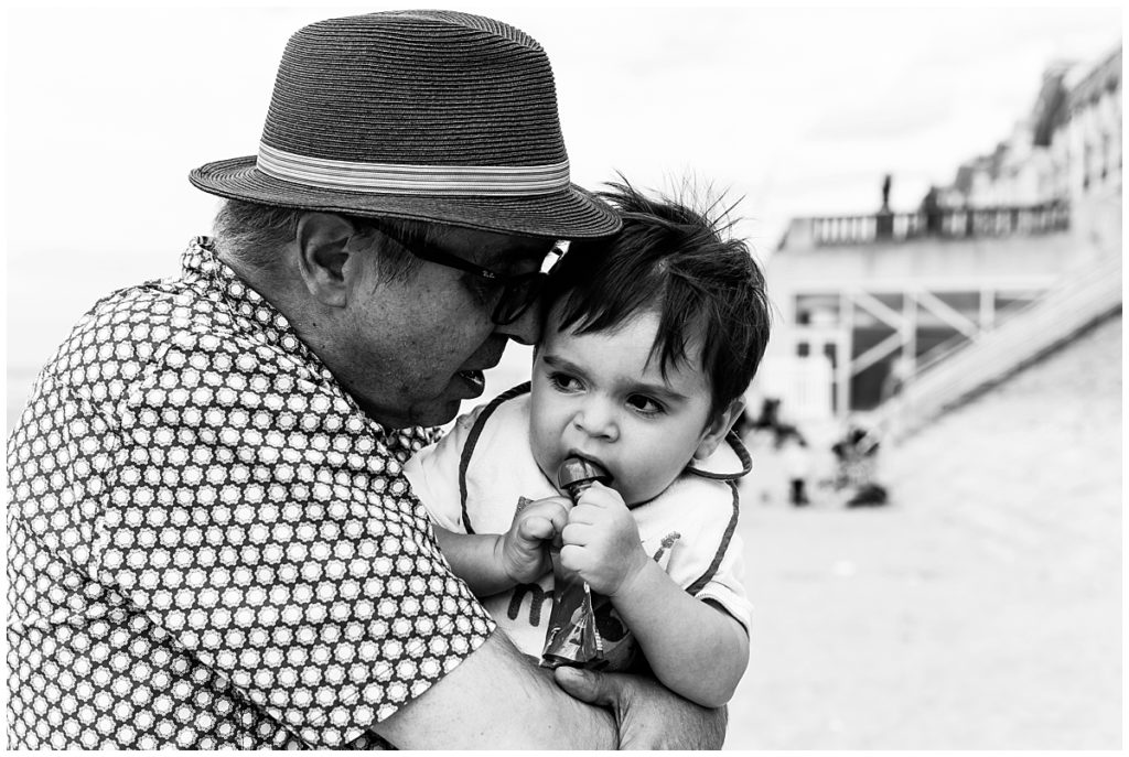 calin a son grand pere