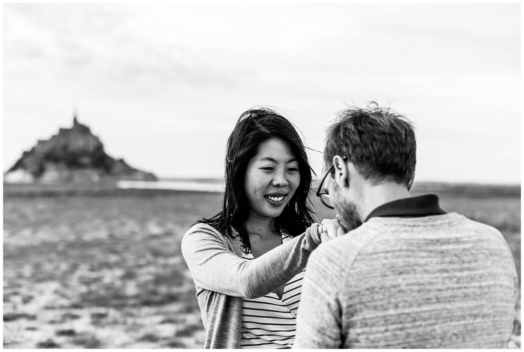 couple au mont saint michel