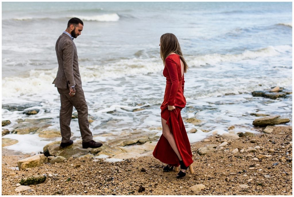 elopement a la plage