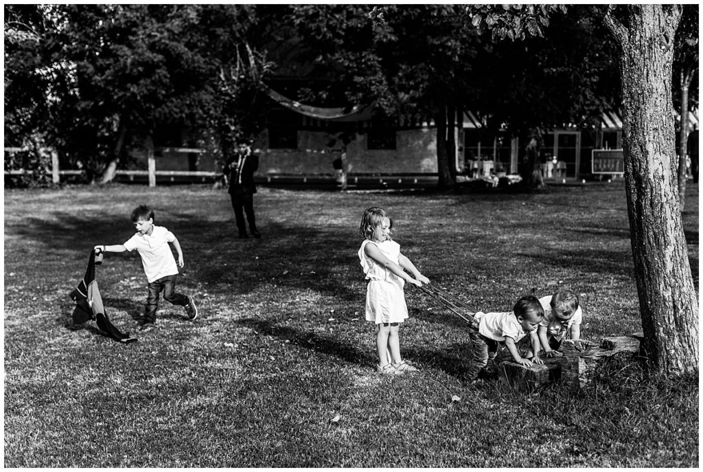 jeux d'enfants mariage