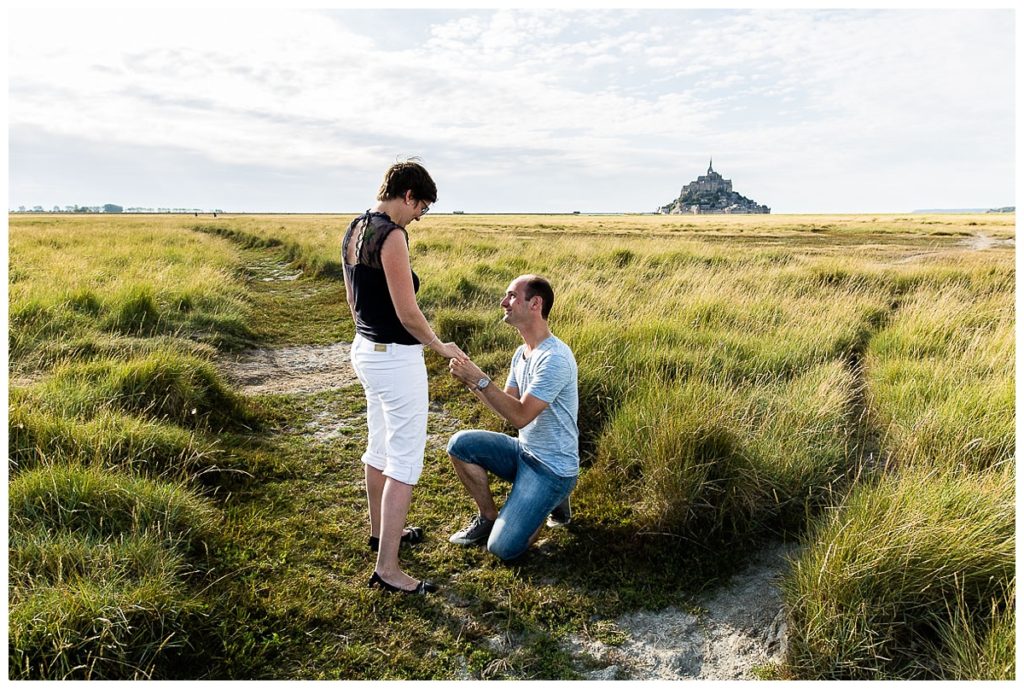 faire sa demande en mariage au mont saint michel