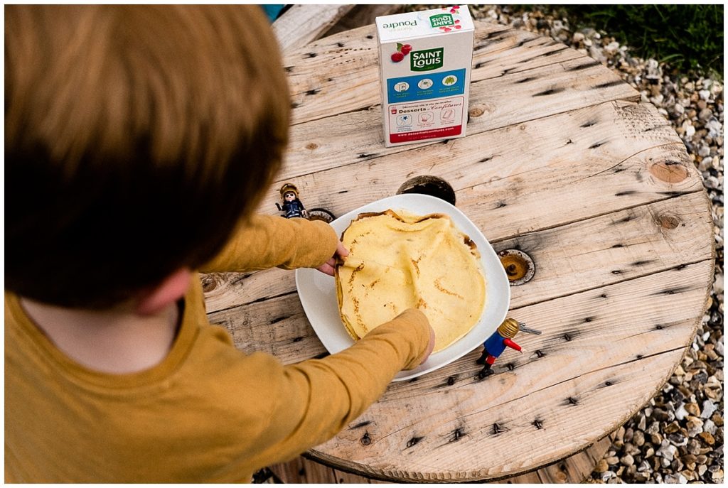 reportage photo du quotidien dans une famille en normandie