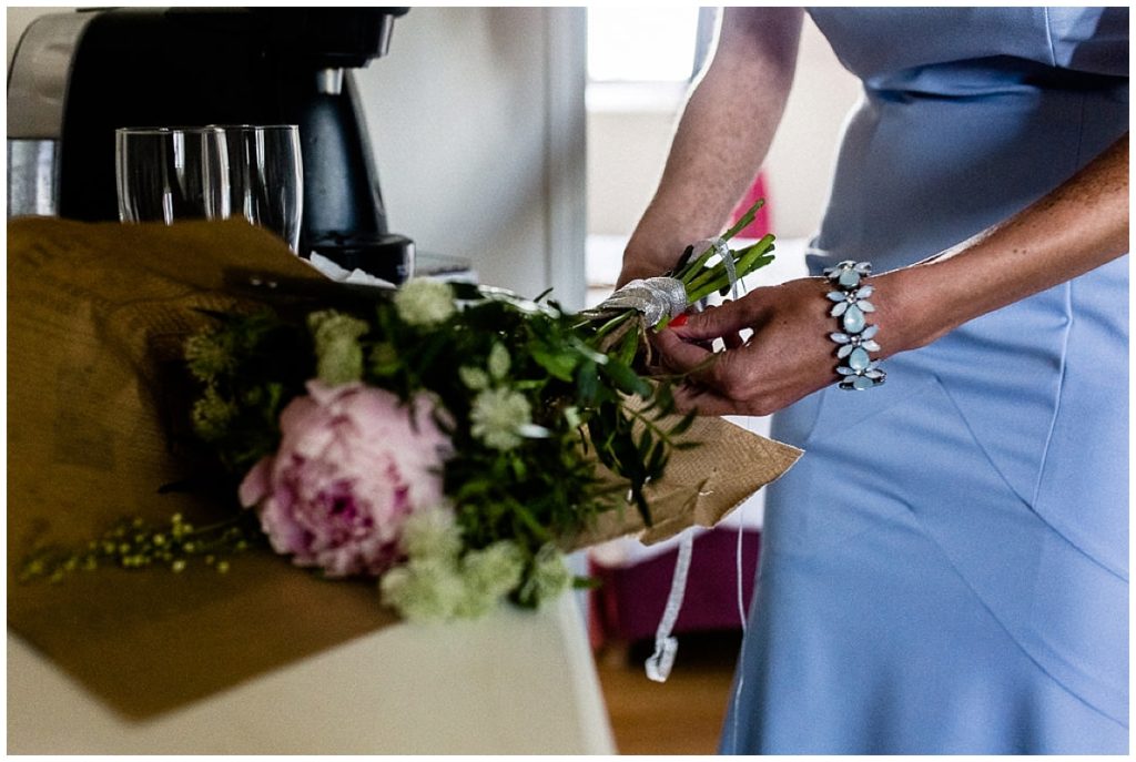 bouquet de la mariée