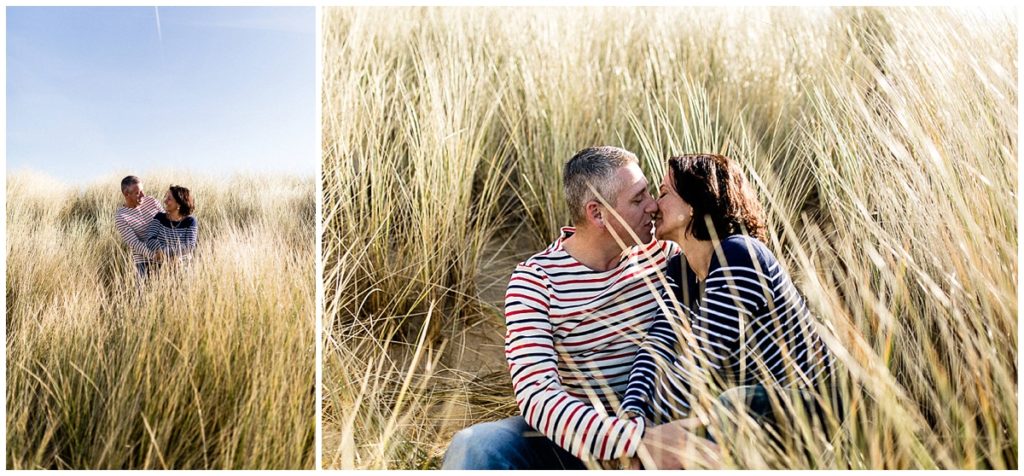 photos de couple dans la baie du mont saint michel