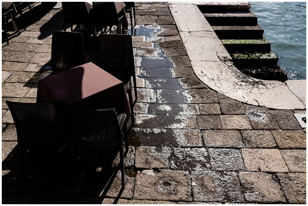 terrasse à venise