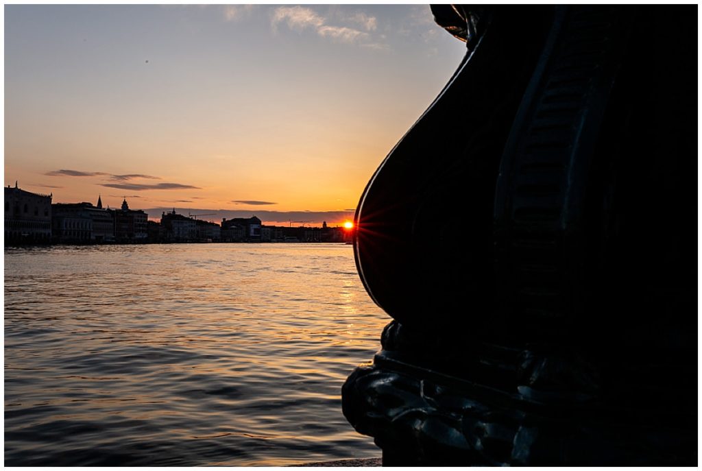 lever du soleil à venise, santa lucia, audrey guyon photographe à venise