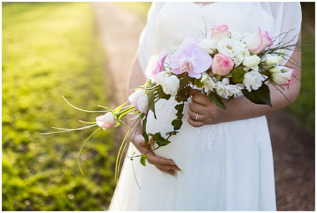 bouquet de mariée hiver, audrey guyon photographe mariage normandie