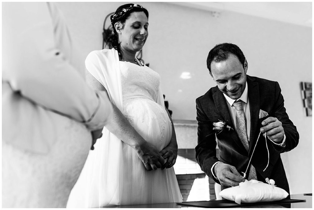 mariage civil en hiver en normandie, audrey guyon photographe mariage