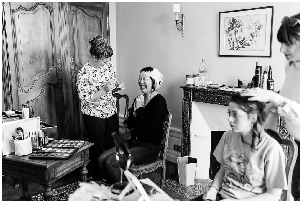 preparatifs mariage au chateau de courtomer, audrey guyon photographe mariage normandie