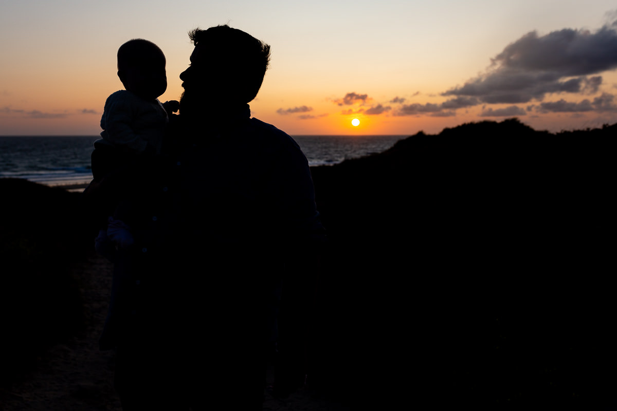 coucher de soleil séance famille barneville carteret, audrey guyon