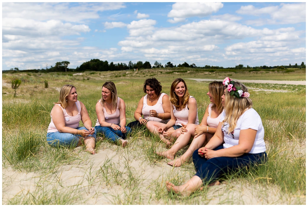 groupe evjf plage de la manche