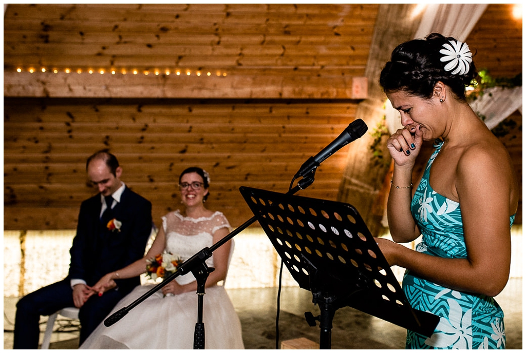 émotions discours cérémonie laique au domaine de la guérie, audrey guyon photographe mariage normandie