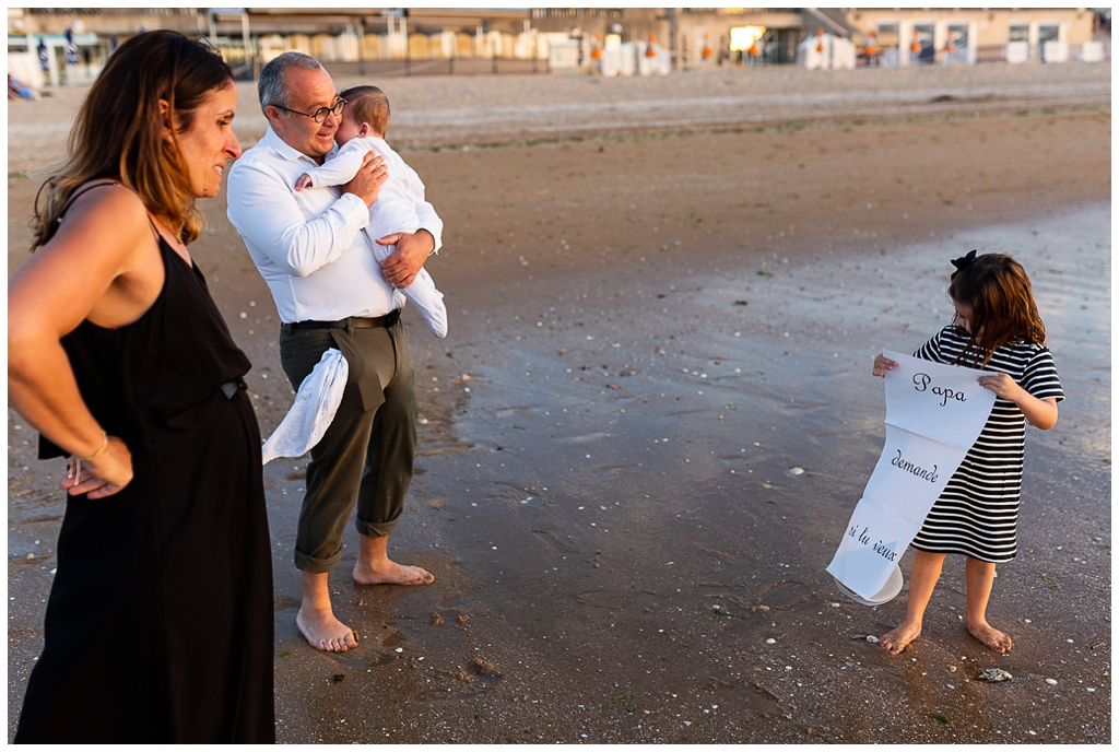 demande en mariage à cabourg, audrey guyon photographe normandie