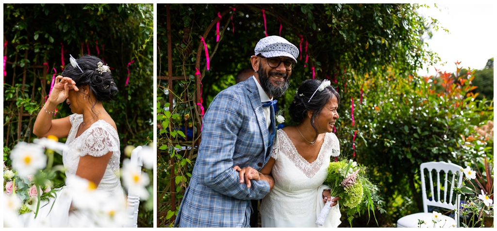 reportage photo mariage laique normandie - mariage domaine d'albizia - photos emotions mariage - audrey guyon