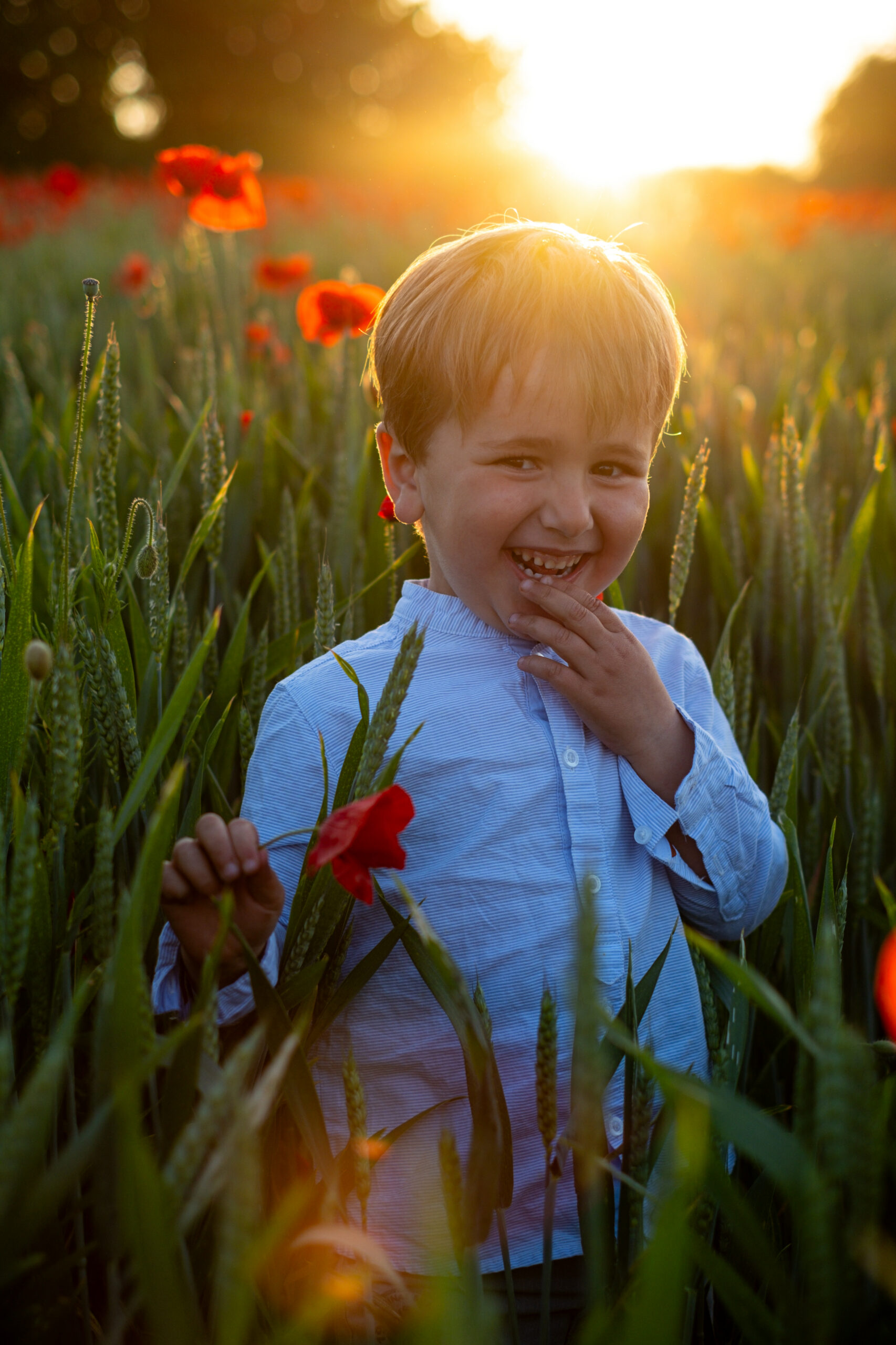 portrait d'enfant au naturel - mini seance photo dans la manche - audrey guyon