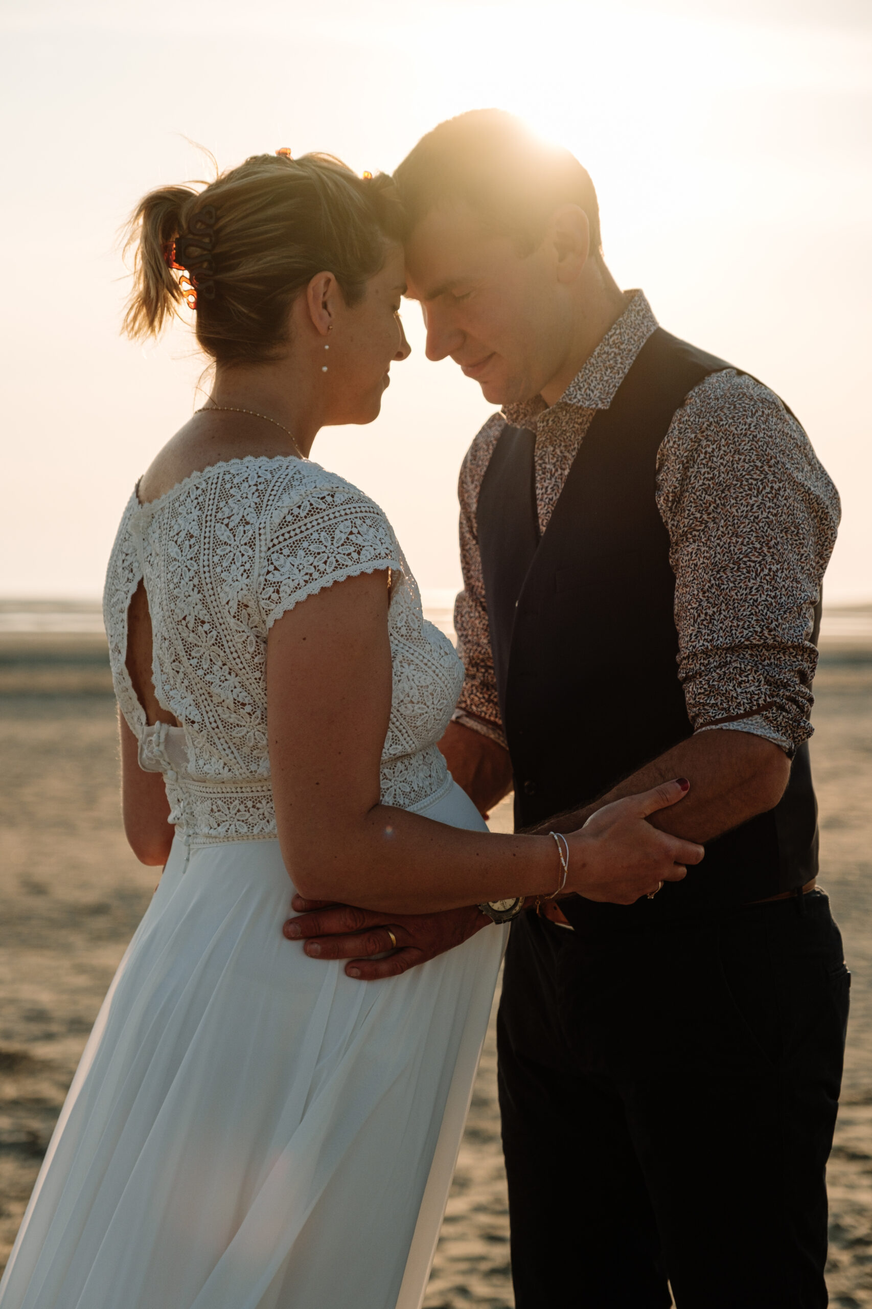 day after à la plage - photographe manche - golden hour - audrey guyon