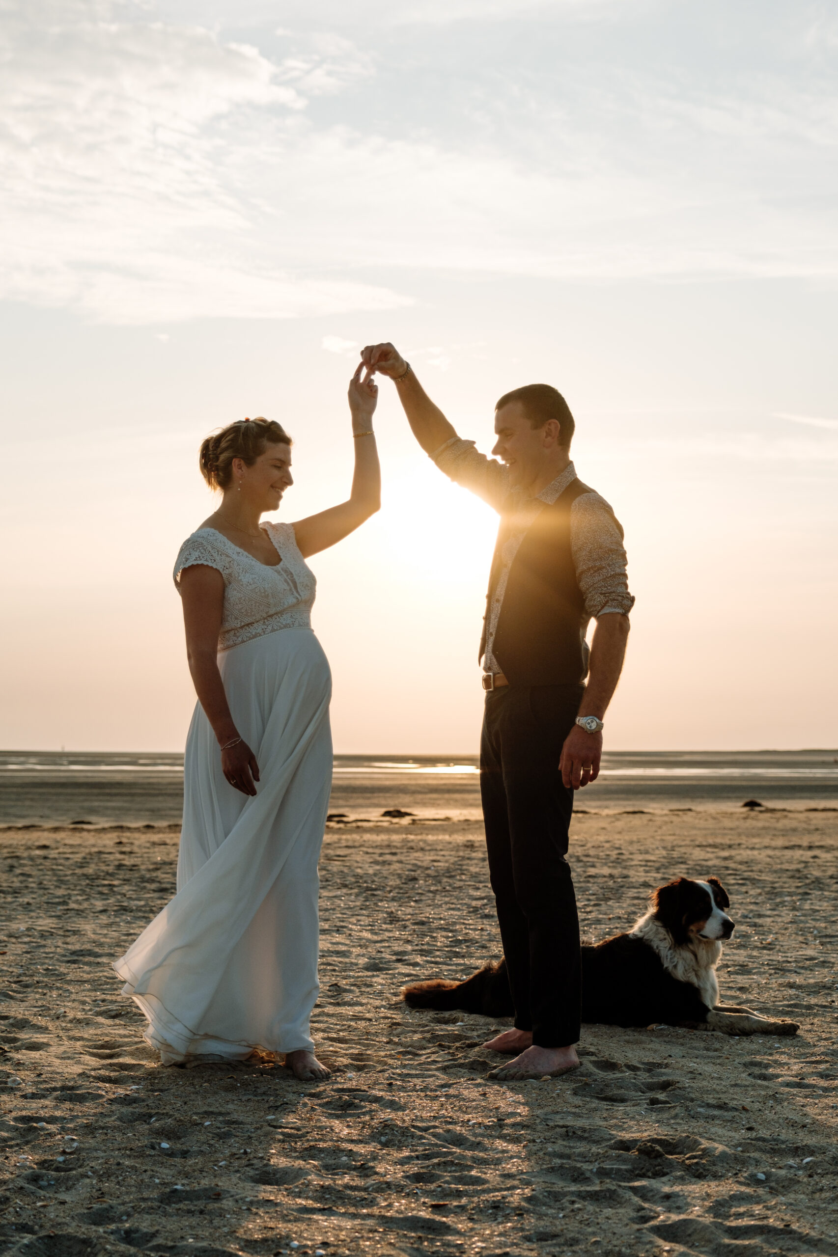 golden hour - day after - photographe mariage manche - audrey guyon