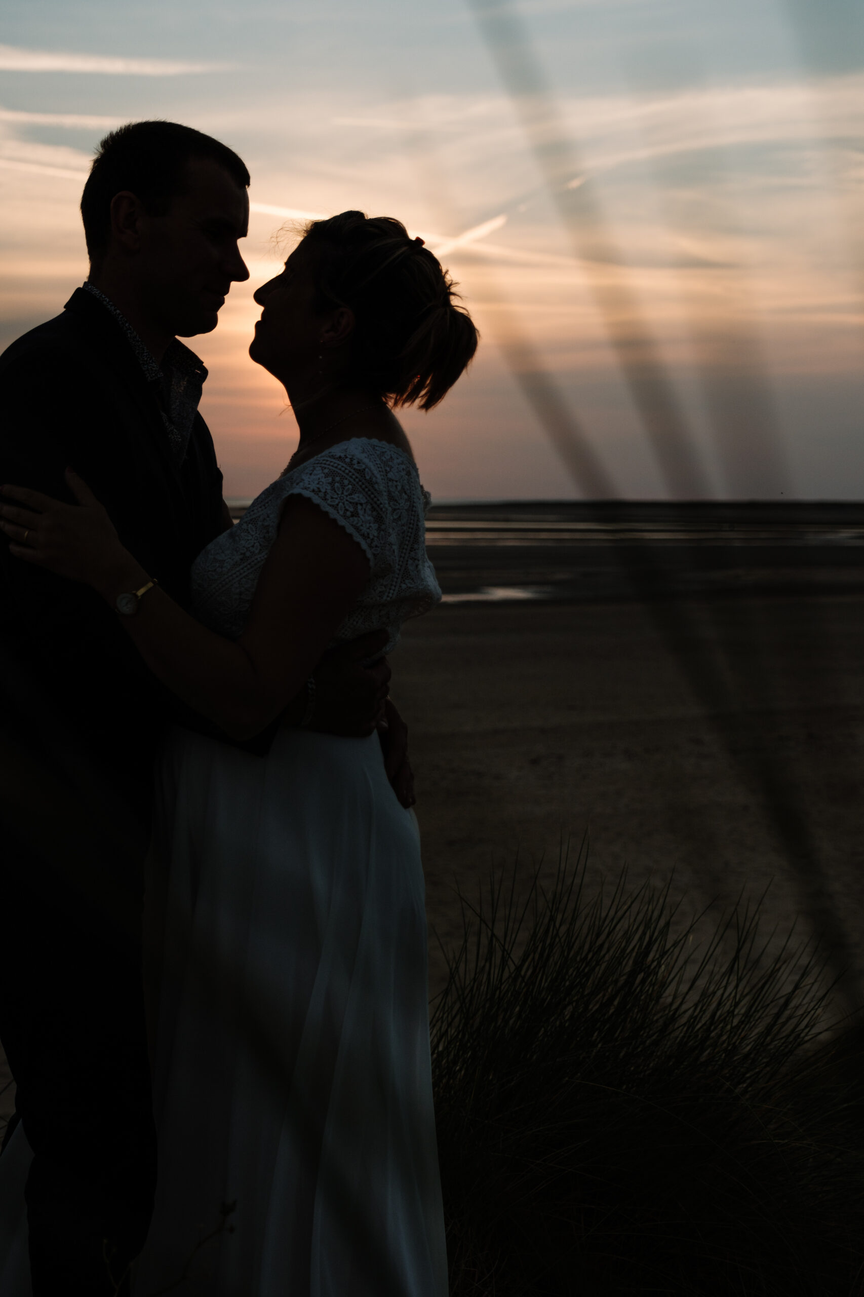 day after à la mer - coucher de soleil - audrey guyon - photographe mariage manche