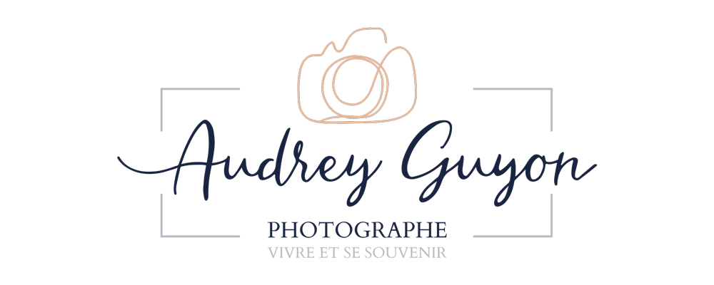 Logo d'Audrey GUYON, photographe professionnelle en Normandie.